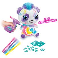 airbrush - Canal Toys Airbrush Plush Panda, įvairių spalvų, 25 cm - 12 nuotrauka