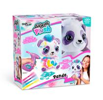 airbrush - Canal Toys Airbrush Plush Panda, įvairių spalvų, 25 cm - 14 nuotrauka