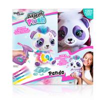 airbrush - Canal Toys Airbrush Plush Panda, įvairių spalvų, 25 cm - 19 nuotrauka