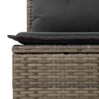 lauko baldu 12 vietu - Lauko baldų komplektas VLX Garden Lounge Set 3094614, antracito, 12 vietų - 7 nuotrauka