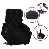 atlosiami foteliai - Fotelis VLX Massage Stand-Up 289742, juodas, 89 cm x 77 cm x 108 cm - 9 nuotrauka