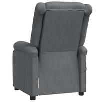 atlosiami foteliai - Fotelis VLX Massage 248455, pilkas, 92 cm x 66 cm x 106 cm - 8 nuotrauka