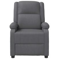 atlosiami foteliai - Fotelis VLX Massage 248455, pilkas, 92 cm x 66 cm x 106 cm - 10 nuotrauka