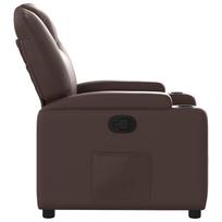 kreslas recliner - Fotelis VLX Reclining 289684, rudas, 98 cm x 72 cm x 98 cm - 10 nuotrauka