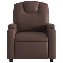 kreslas recliner - Fotelis VLX Reclining 289684, rudas, 98 cm x 72 cm x 98 cm - 11 nuotrauka
