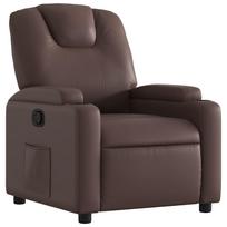 kreslas recliner - Fotelis VLX Reclining 289684, rudas, 98 cm x 72 cm x 98 cm - 12 nuotrauka