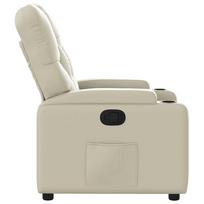 atlosiami foteliai - Fotelis VLX Reclining 289683, kreminės spalvos, 98 cm x 72 cm x 98 cm - 6 nuotrauka