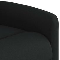 fotelis kreslas masazinis - Fotelis vidaXL Atlošiamas masažinis krėslas, juodas (Black) - 6 nuotrauka