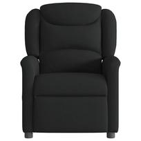 fotelis kreslas masazinis - Fotelis vidaXL Atlošiamas masažinis krėslas, juodas (Black) - 12 nuotrauka