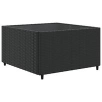 lauko baldai 7 vietos - Lauko baldų komplektas VLX Garden Lounge Set 3094412, juodas/kreminės spalvos, 7 vietų - 9 nuotrauka
