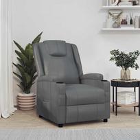 vidaXL Atlošiamas krėslas, pilkas (Grey)