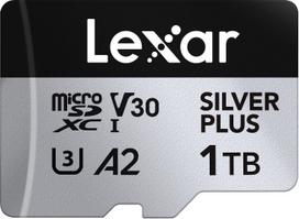 1tb a2 v30 microsdxc - Lexar Professional Silver Plus 1TB microSDXC UHS-I + SD Adapter - 1 nuotrauka