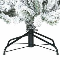 dirbtine eglute su led - Dirbtinė Kalėdų eglutė vidaXL, 210 cm, su 300 LED, PVC - 4 nuotrauka