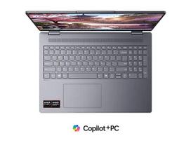 lenovo ideapad 5 amd ryzen 7 - Lenovo IdeaPad 5 2-in-1 16AKP10, AMD Ryzen AI 7, 16 GB, 512 GB, 16", WUXGA, Jutiklinis ekranas, Luna Grey (Pilkas) - 3 nuotrauka