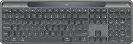 slim keyboard - Logitech Signature Slim Solar+ K980 Juoda (Black) Belaidė Klaviatūra - 1 nuotrauka