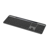 slim keyboard - Logitech Signature Slim Solar+ K980 Juoda (Black) Belaidė Klaviatūra - 4 nuotrauka