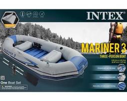 pripuciama lova - INTEX Mariner 3 Grey (Pilka) - 3 nuotrauka