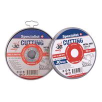 metalo pjovimo diskai lytagra - SPECIALIST+ Metalo pjovimo diskas 125x1x22 mm 10 vnt. - 3 nuotrauka
