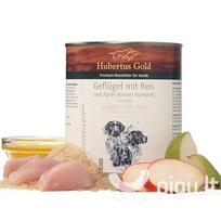 Hubertus gold paukštienos su ryžiais konservas šunims 800g