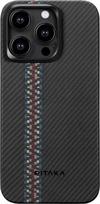 Pitaka Fusion Weaving MagEZ 4 600D Dėklas iPhone 15 Pro Rhapsody (Rhapsody)
