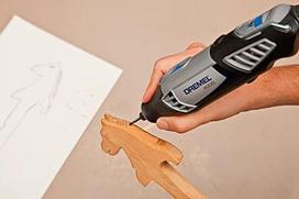 dremel priedas - Frezų komplektas Dremel 115, 2 vnt., 38 mm - 4 nuotrauka