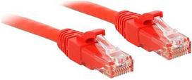 utp kabelis cat 6 - Lindy Cat.6 U/UTP Network Cable 5m Red - 1 nuotrauka