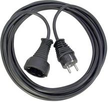 1 lizdo 3x1.5 ilgintuvas 1 m - Buitinis ilgintuvas Brennenstuhl, 3 x 1,5 mm², 2 m, 1 lizdo - 1 nuotrauka