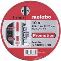 Metabo 616359000, 125 mm, 10 vnt