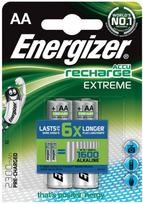 2 aa baterijos - Kraunami elementai Energizer AA 2300 mAh, 2 vnt. - 1 nuotrauka