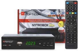 Opticum Nytrobox NSe DVB-T2/C H.265 Raudonas (Red)