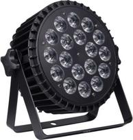 Light4Me ALU QUAD PAR 18x6W RGBW Scenos Prožektorius