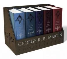 George R. R. Martin. Žaidimas dėl sosto. Knygų rinkinys. 5 knygos minkštais viršeliais.