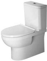 Duravit No.1 Rimless pastatomas unitazas su SC sėdyne ir dangčiu, baltas (White)