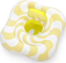 Bestway 32298 Pripučiamas plaukimo ratas Wavy Square, geltonas, 79 cm