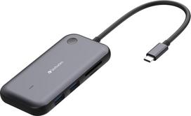 network adapter - Belaidis USB-C adapteris su WDA01 Share My Screen hub 1080p 32146, juoda, ilgis kabelis 15cm, Verbatim - 2 nuotrauka