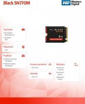 ssd m.2 2230 2tb - WD Black SN770M 2TB M.2 2230 NVMe SSD|WDS200T3X0G - 2 nuotrauka