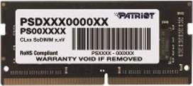 ram 8gb ddr4 3200mhz sodimm - Patriot Black 8GB DDR4 3200MHZ SO-DIMM SBPAT4G08SIGN09 - 1 nuotrauka