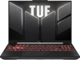 ASUS TUF Gaming A16 FA607NUG-RL116W, Ryzen 7 7445HS, 16 GB, 512 GB, 16", RTX 4050, Juodas (Black)