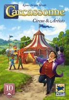 HANS IM GLÜCK Stalo žaidimas Carcassonne #10 Cirko ir Menininkai, LT