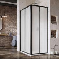 duso kabinos 80 x 80 ravak - Dušo durys Ravak SuperNOVA SRV2-80 195 S 14V403O211, 80 cm x 195 cm, juoda - 1 nuotrauka