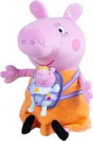 Pliušinis žaislas Peppa Pig Mama Wutz, 33 cm, SIMBA 926-1502
