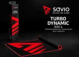 gaming mouse pad - Savio Turbo Dynamic XL Gaming Mouse Pad Black/Red - 11 nuotrauka