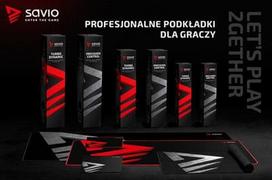 peles kilimelis mouse pad - Savio Precision Control Gaming Mouse Pad S Black - 8 nuotrauka