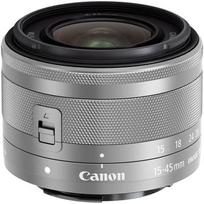Canon EF-M 15-45mm F/3.5-6.3 IS STM Lens Silver White Box