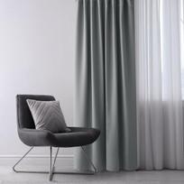 Užtemdanti užuolaida Restilo Blackout, pilkos, 140 cm x 300 cm