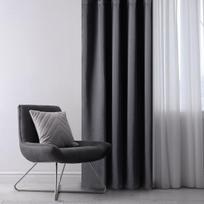 Užtemdanti užuolaida Restilo Blackout, plieno, 140 cm x 300 cm