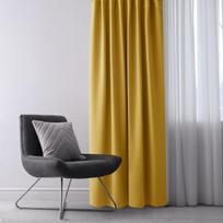 Užtemdanti užuolaida Restilo Blackout, geltonos, 140 cm x 300 cm
