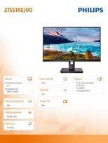 2k monitorius - Philips 275S1AE - 7 nuotrauka