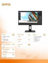 75hz monitorius - AOC Q24P2Q - 11 nuotrauka