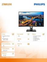 usb philips - Philips 278B1 - 5 nuotrauka